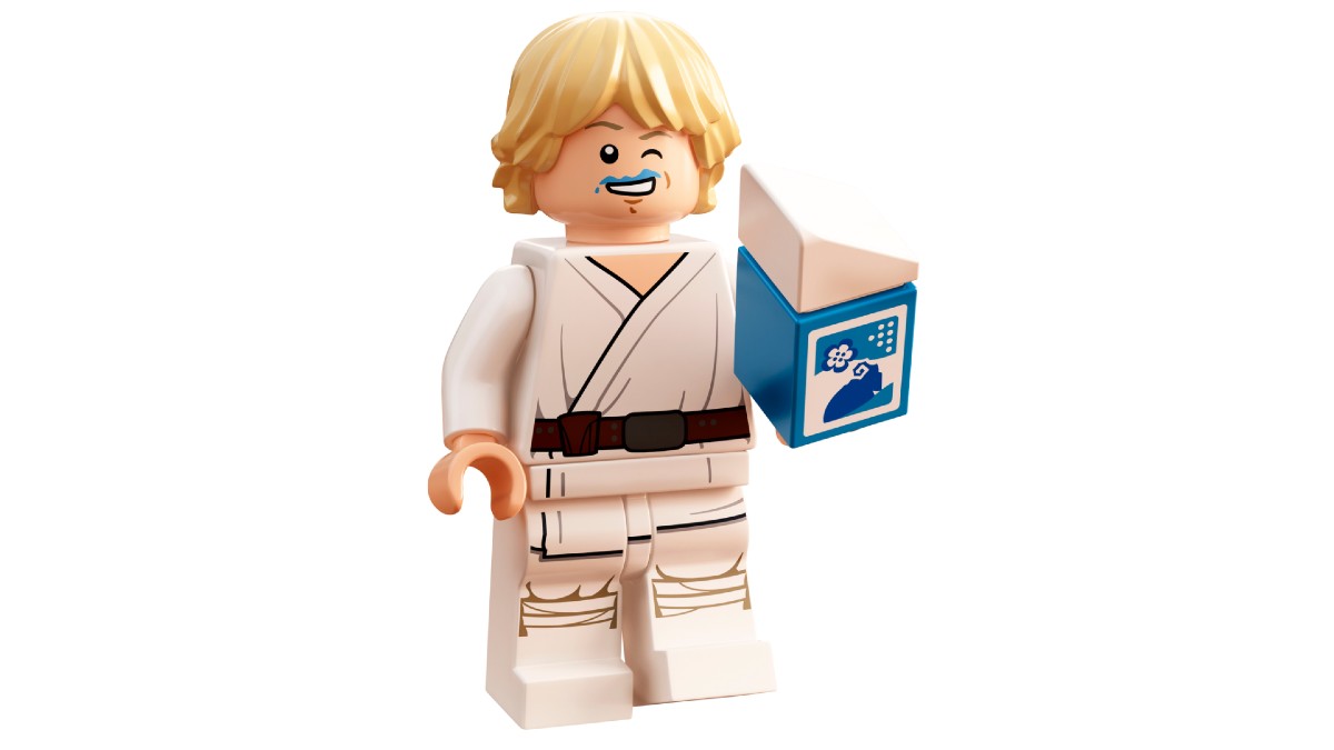 The instructions in LEGO Star Wars: The Skywalker Saga's minifigure are fairly outdated