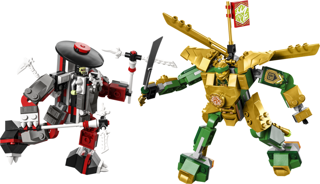 LEGO NINJAGO 71781 Lloyds Mech Battle EVO 3 1024x589