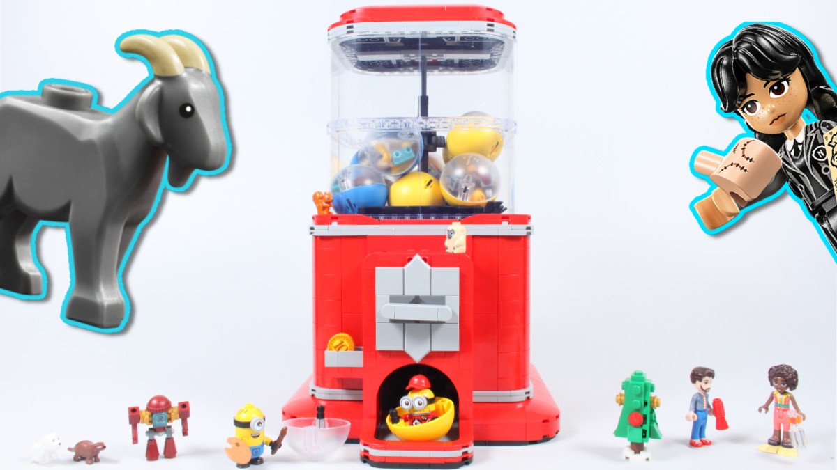 What else fits in the LEGO Ideas Vending Machine capsules?