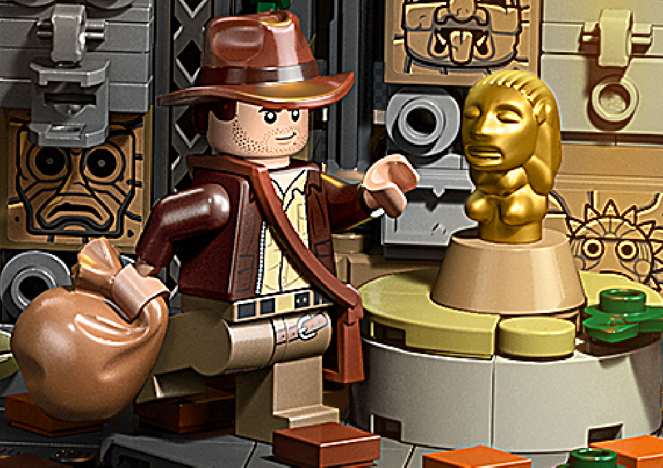 LEGO Indiana Jones 77015 Temple of the golden idol golden idol