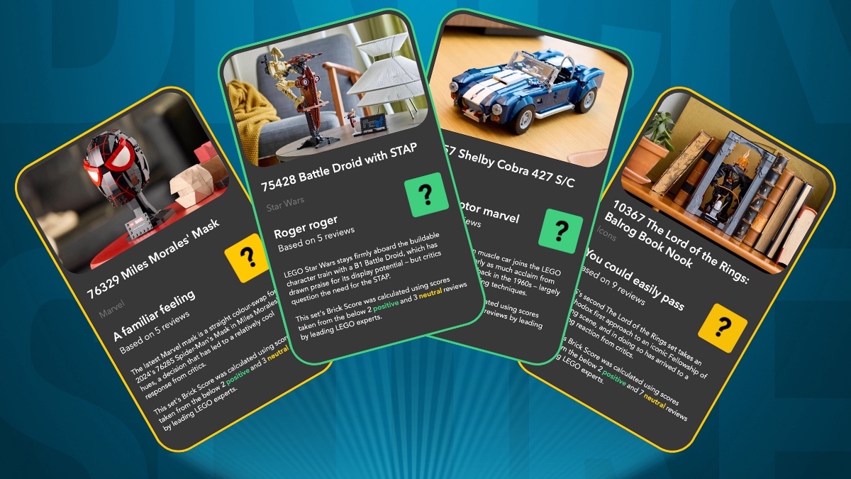 LEGO experts rate new sets on Brick Search: what’s got the best score?