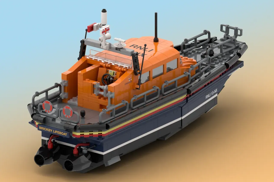 LEGO Ideas of RNLI Shannon Class Lifeboat 3