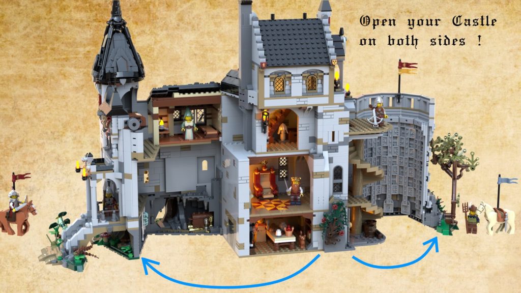 LEGO Ideas The Castle of Brickwood Forest 2