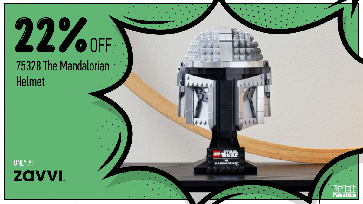 Prepare for Season 3 with Zavvi's LEGO Star Wars 75328 The Mandalorian Helmet sale
