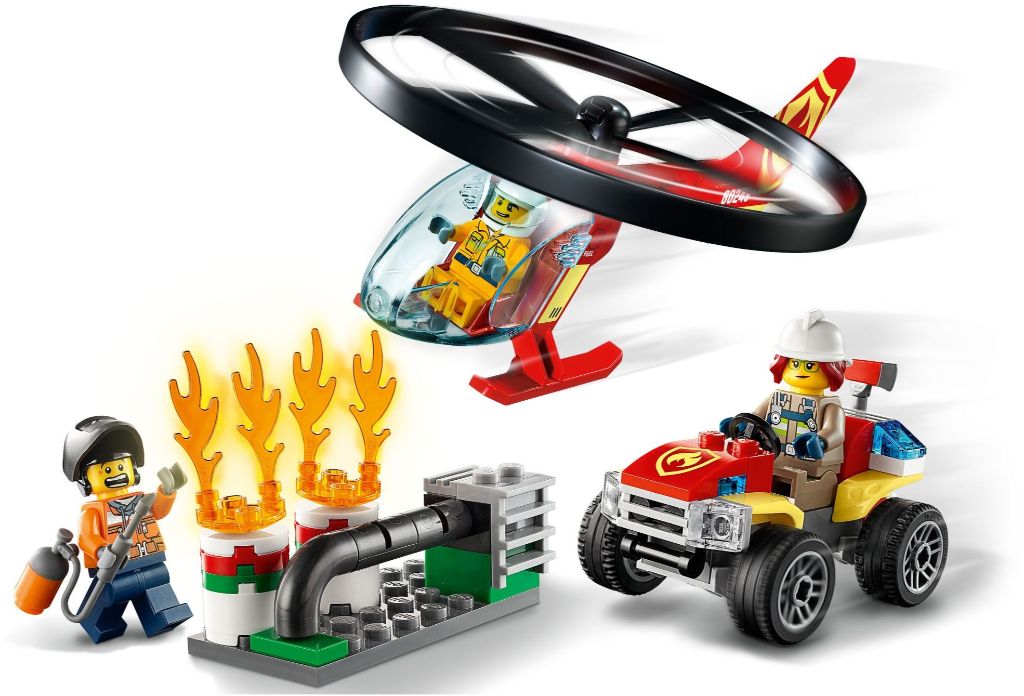 LEGO City 60248 Fire Helicopter Response 2