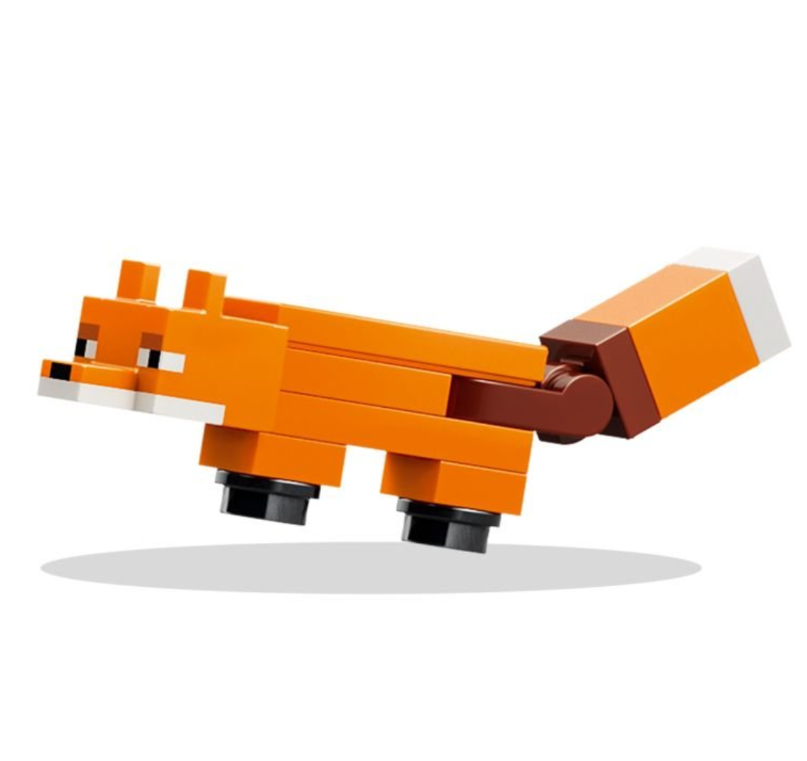 lego minecraft 2026 new fox head