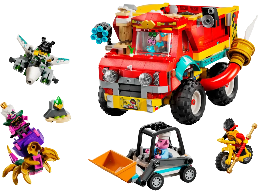 LEGO Monkie Kid 80055 Monkie Kids Team Power Truck  1024x768