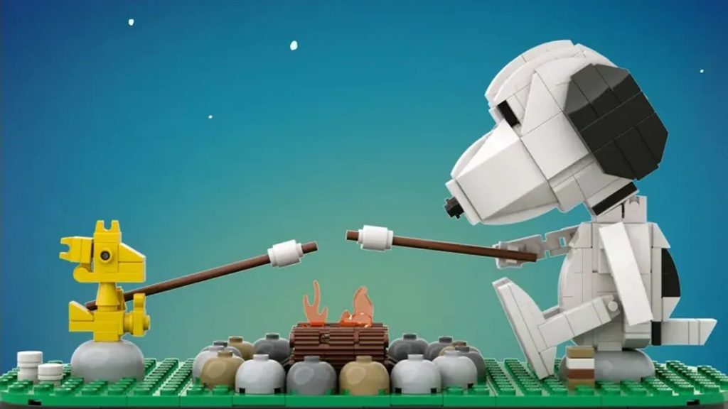 LEGO Ideas snoopy campfire bossofdos64 featured 1024x576