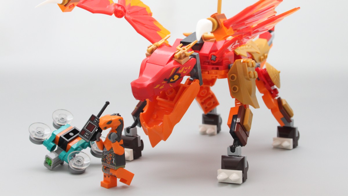 LEGO NINJAGO 71762 Kai's Fire Dragon EVO review