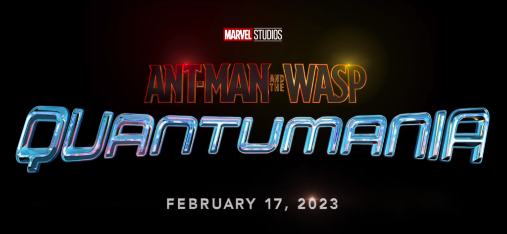 Marvel Ant Man and the Wasp Quantumania logo new