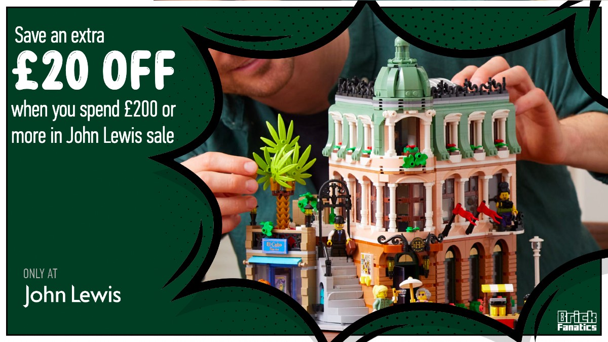 Double discounts to be had in massive John Lewis LEGO sale