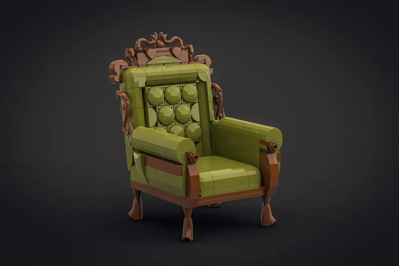 LEGO Ideas antique cabinet 6