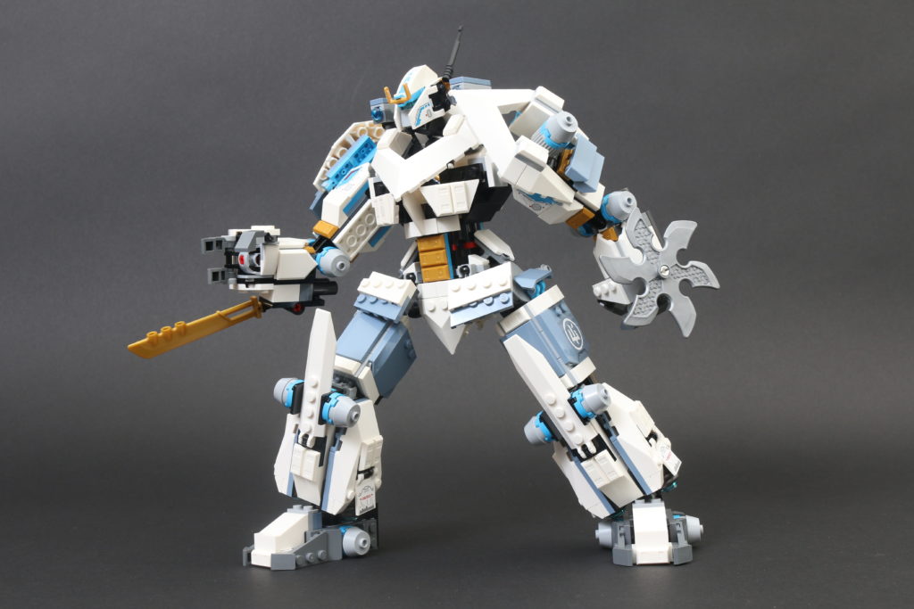 LEGO NINJAGO Legacy 71738 Zanes Titan Mech Battle review 14
