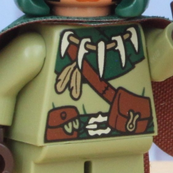 lego 71047 dungeons and dragons collectible minifigures review halfling druid torso