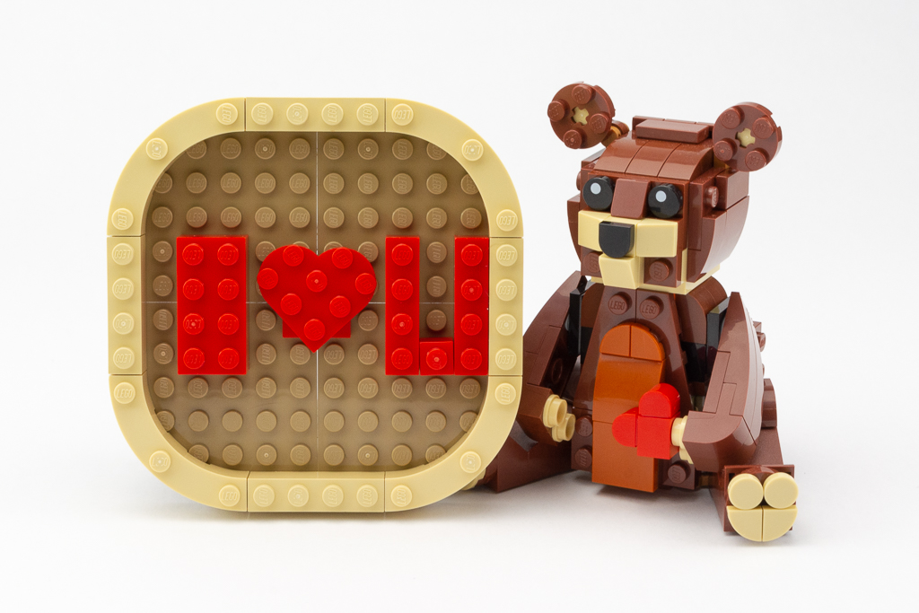 LEGO Seasonal 40462 Valentine's Brown Bear review