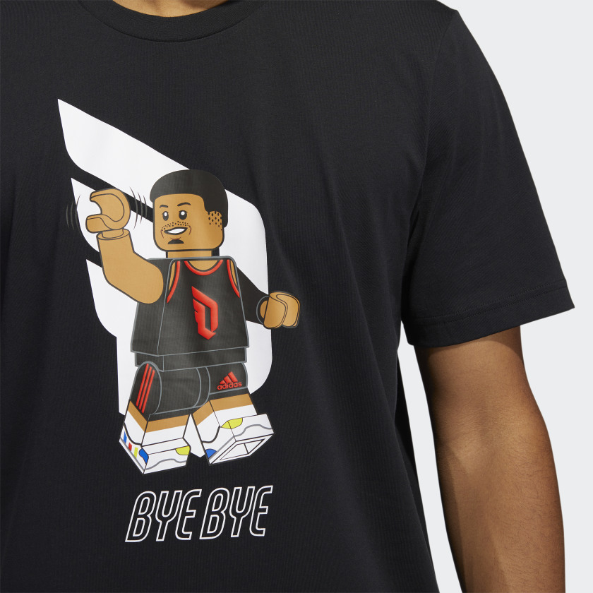 LEGO nba Adidas Damien lilliard shirt 5