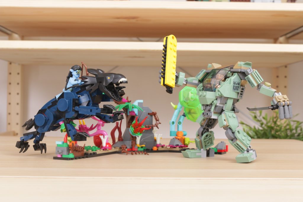 LEGO Avatar 75571 Neytiri Thanator vs. AMP Suit Quaritch review 1 1024x683
