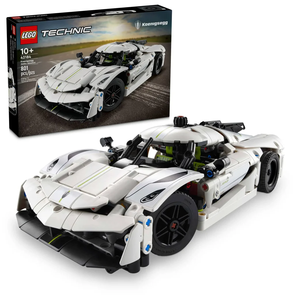 LEGO Technic 42184 Koenigsegg Jesko Absolut White Hypercar 11 1024x1024