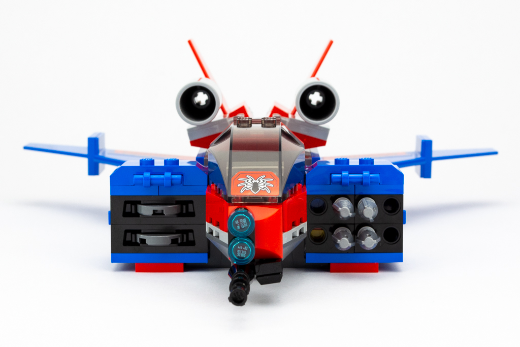 LEGO Review Spiderjet VS Venom Mech 18