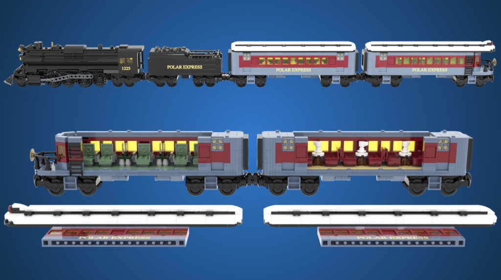 LEGO Ideas The Polar Express 4