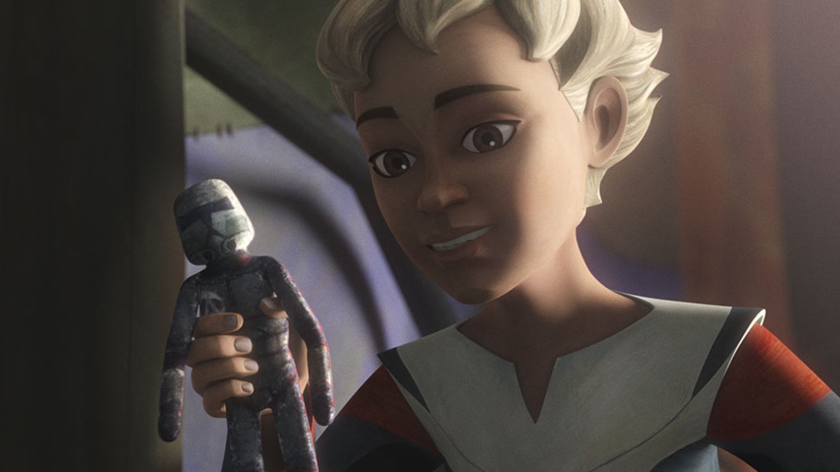 Where could we see a LEGO Star Wars Omega minifigure?