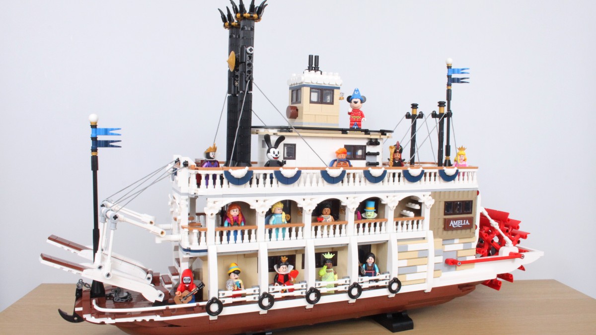LEGO Ideas 21356 River Steamboat is a Disney set in disguise