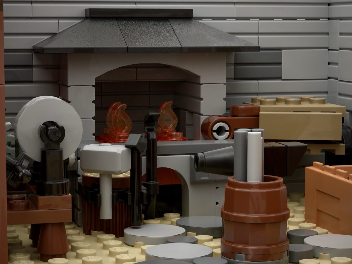 LEGO BrickLink Series 9 Wild West Blacksmith 9 1200x900