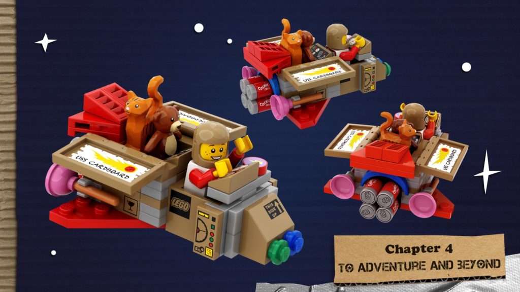 LEGO Ideas The Adventures of the USS Cardboard 5