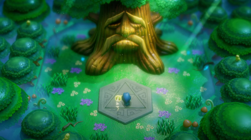 the legend of zelda echoes of wisdow OOT deku tree 1024x572