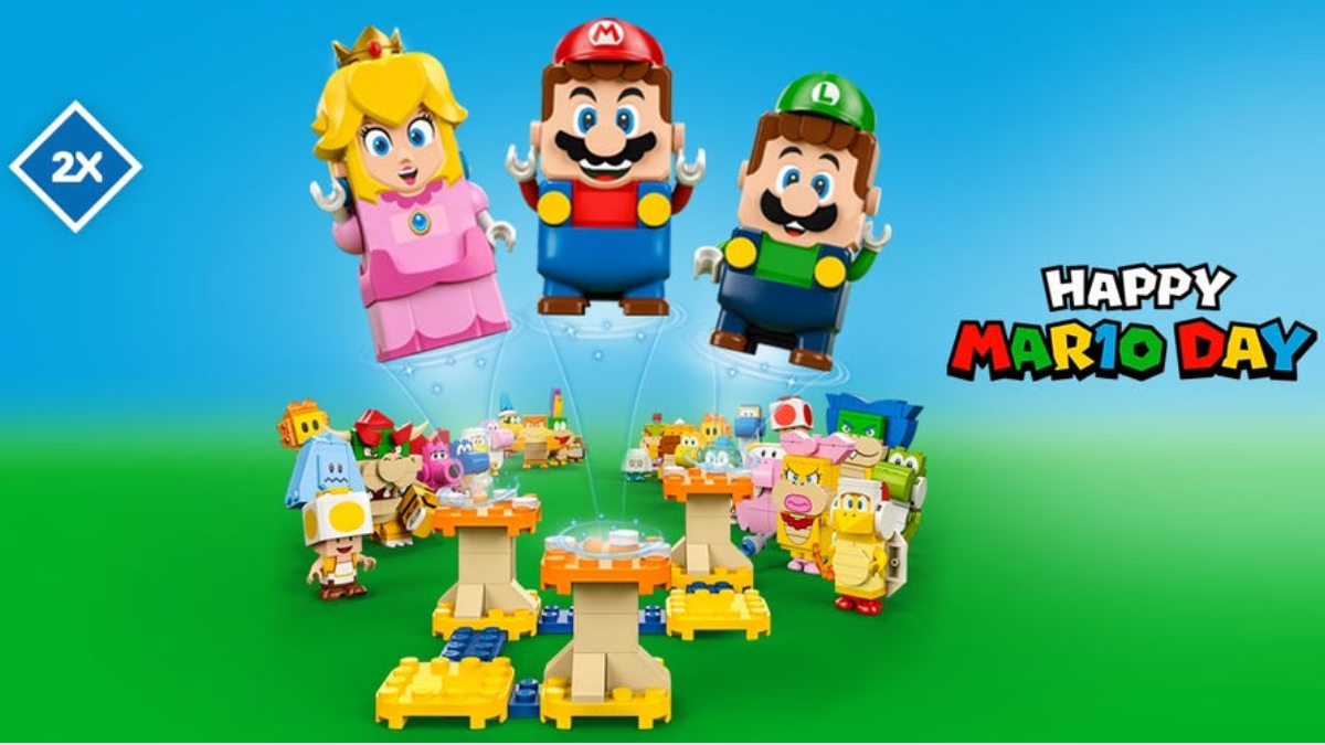 Win LEGO Super Mario bundle in VIP Sweepstakes for MAR10 Day