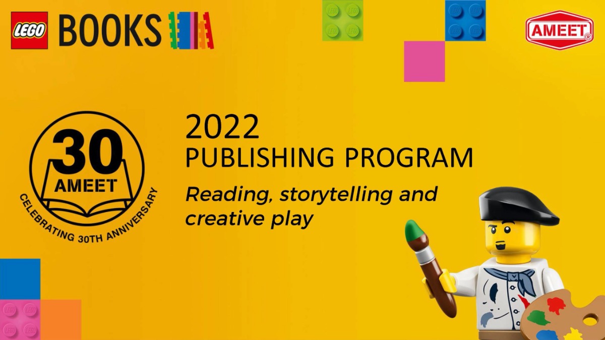 AMEET website reveals more details of LEGO 2022 publishing program