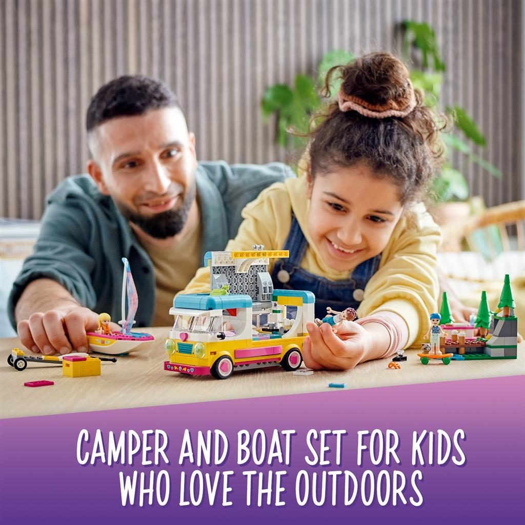 LEGO FRIENDS 41681 FOREST CAMPER VAN AND SAILBOAT 4 1024x1024