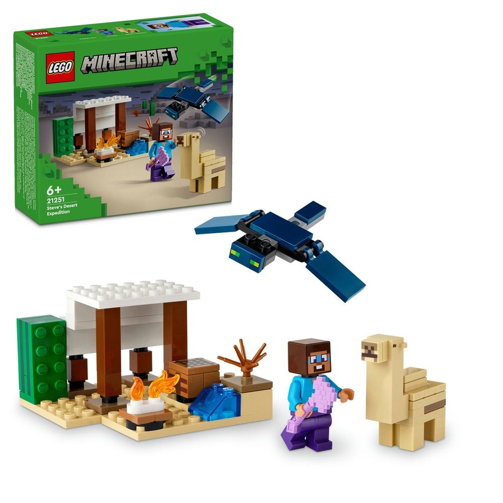 lego 21251 steves desert expedition