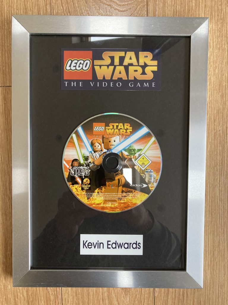 LEGO Star Wars game Kevin Edwards developer gift Twitter 768x1024