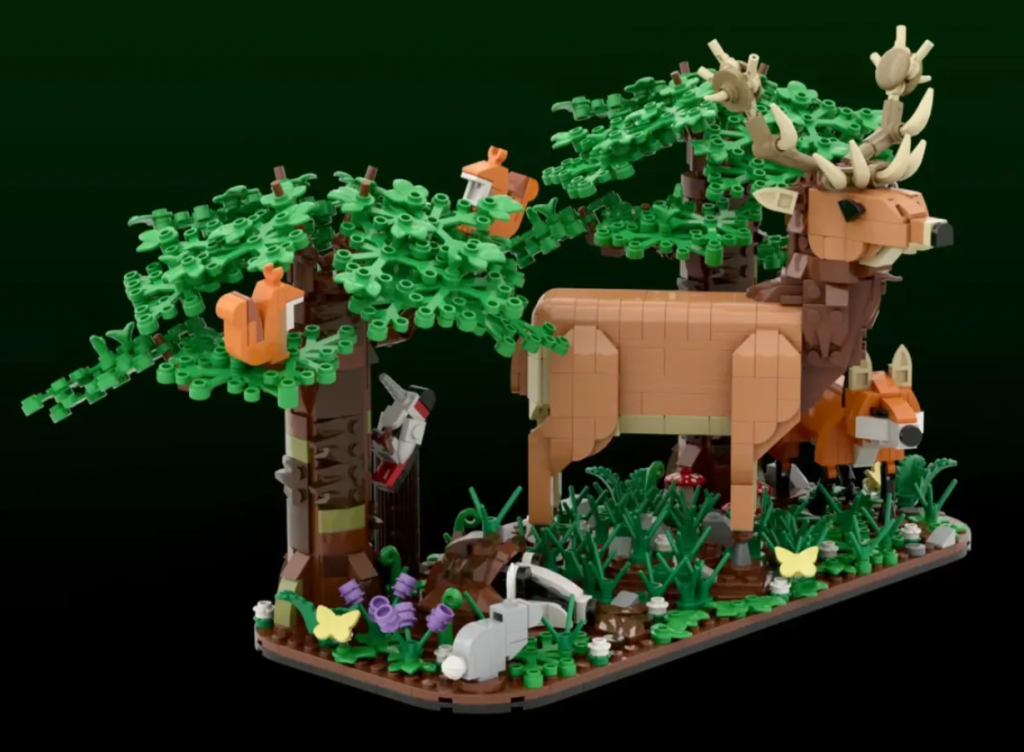 LEGO Ideas woodland wildlife 1 1024x752