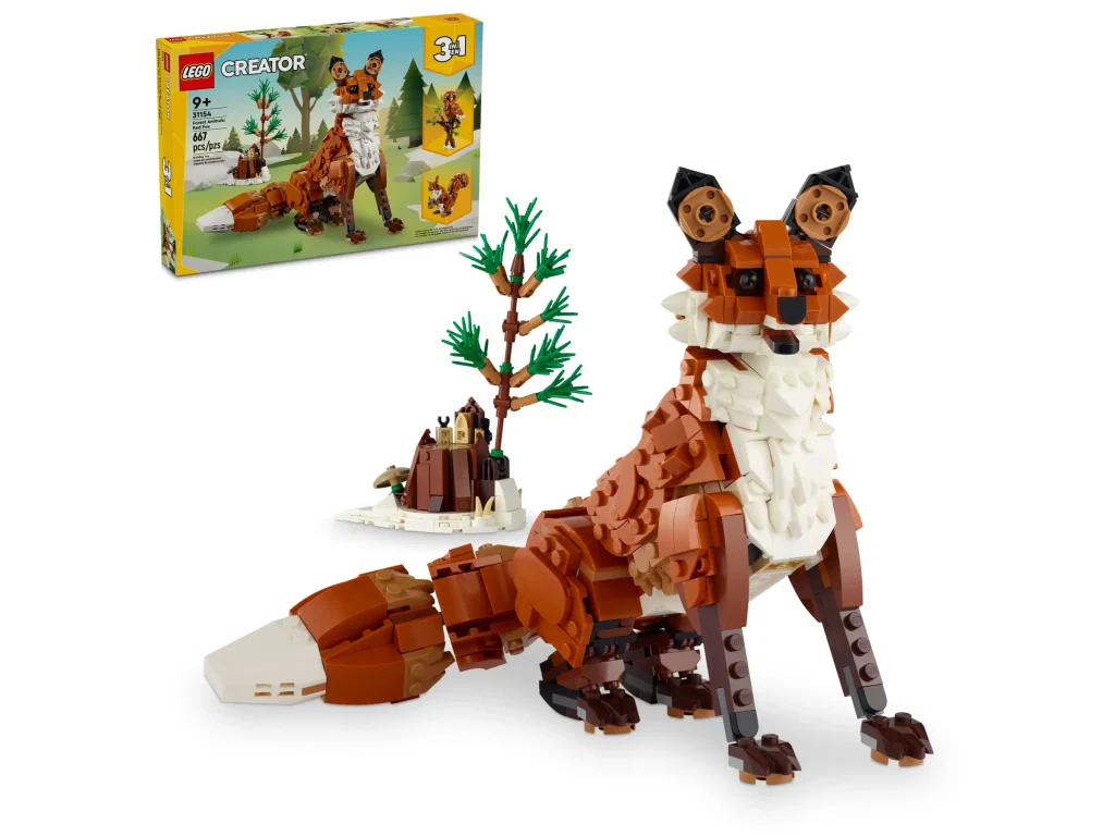LEGO Creator 3 in 1 31154 Forest Animals Red Fox 2 1024x768