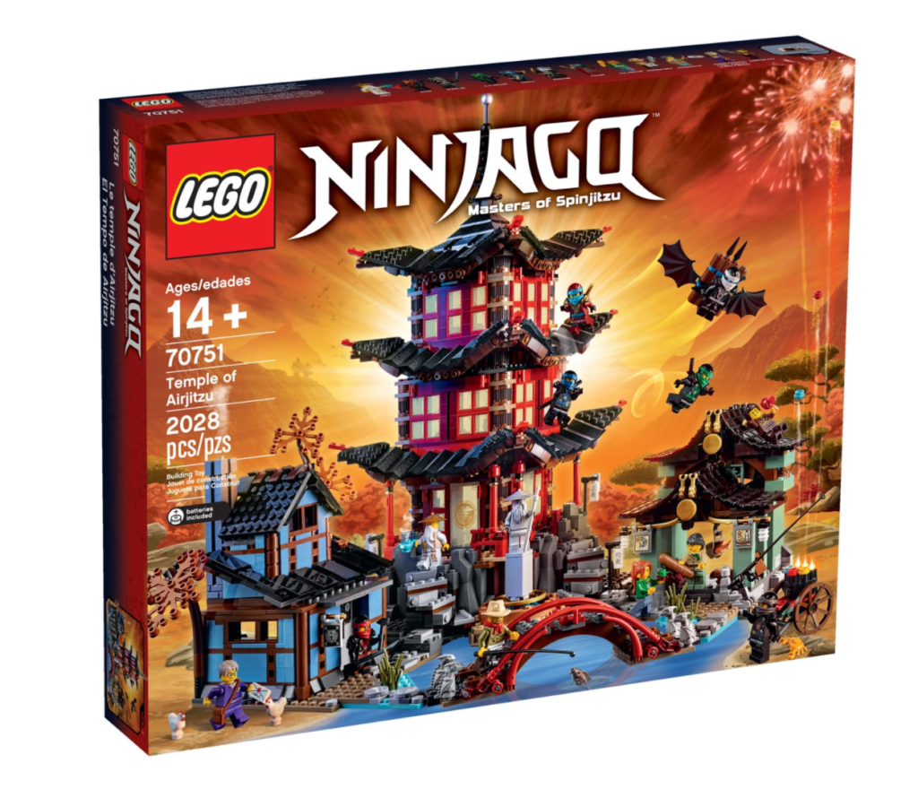 lego ninjago 70752 temple of airjitzu box