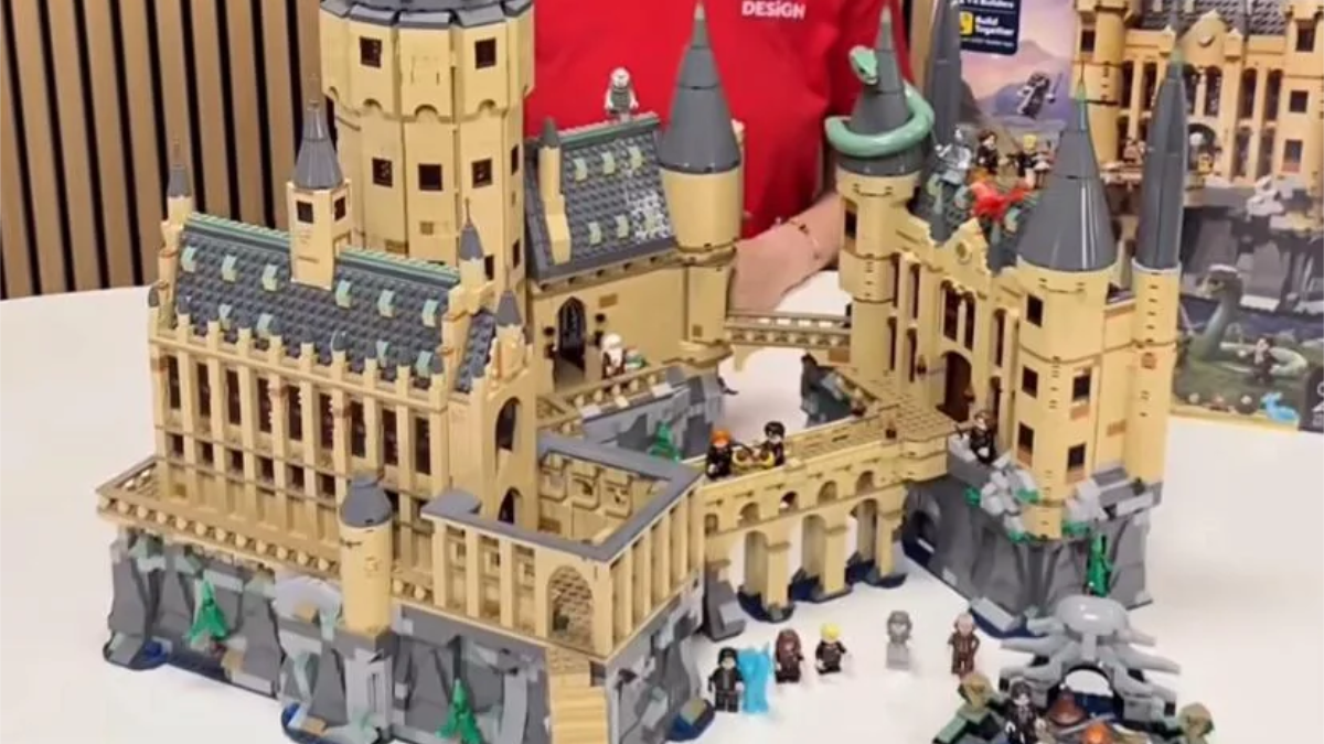First look at LEGO Harry Potter's connected East Wing