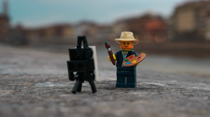 Brick Pic of the Day: Van Gogh in Pisa