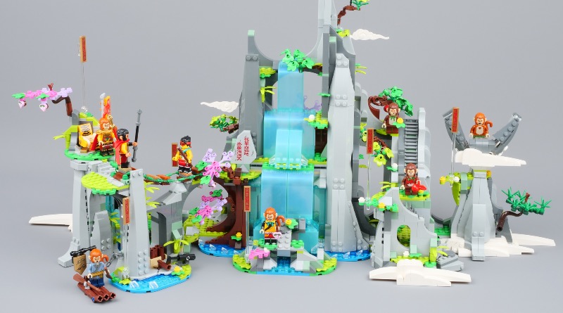 First look at LEGO Monkie Kid 80024 The Legendary Flower Fruit Mountain