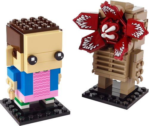 LEGO Stranger Things BrickHeadz 40549 Demogorgon Eleven small contents
