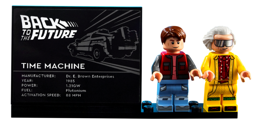 LEGO 10300 DeLorean Time Machine minifigures 1024x519