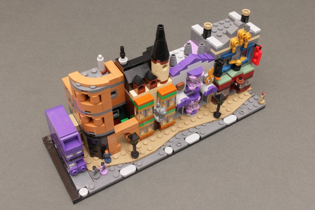 LEGO Harry Potter 76444 Diagon Alley Wizarding Shops review 54 1024x683