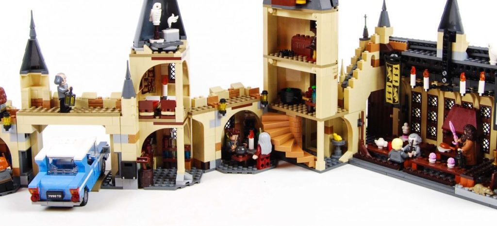 LEGO Harry Potter: Combining 75953 Hogwarts Whomping Willow and 75954 Hogwarts Great Hall