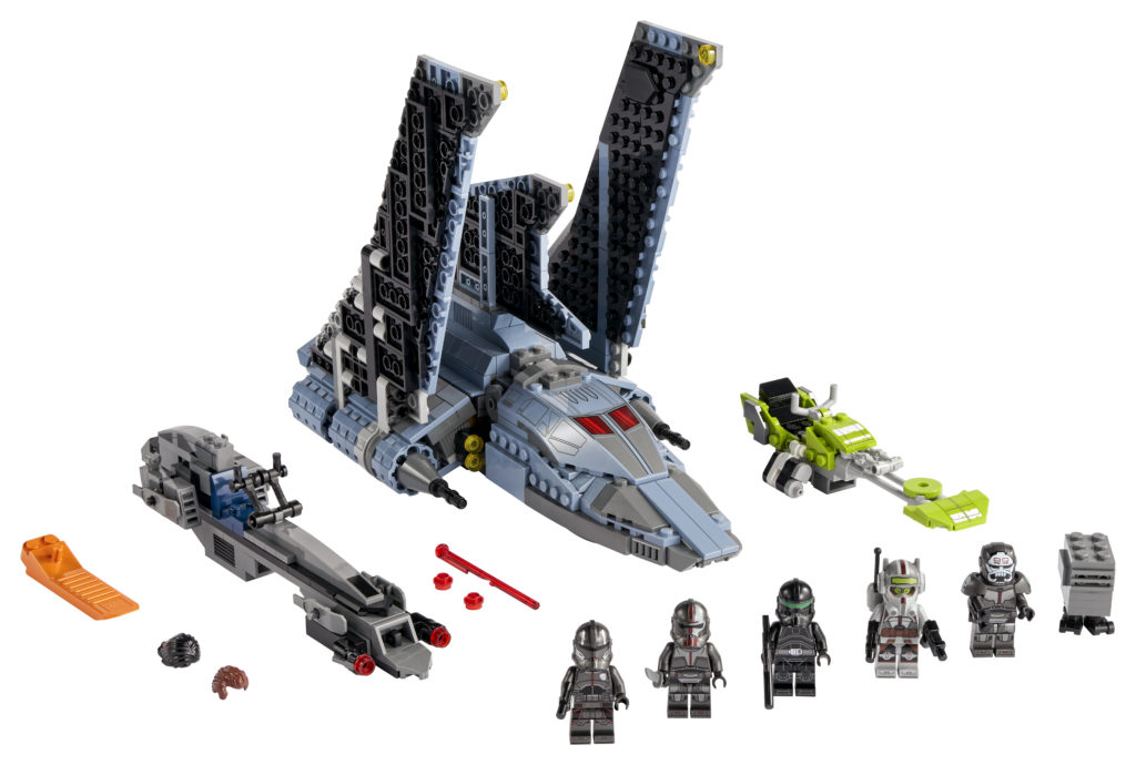 LEGO Star Wars 75314 The Bad Batch Attack Shuttle 1
