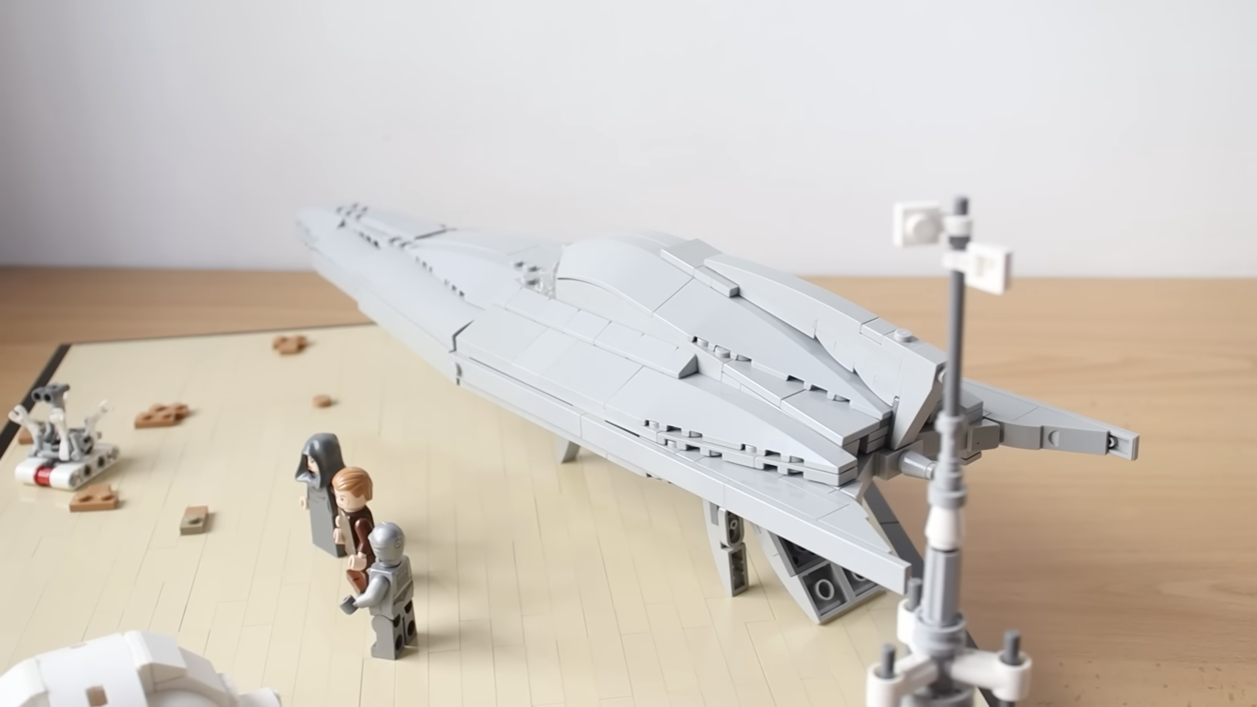 HACHIROKU24 LEGO Star Wars H type Nubian yacht custom build 3
