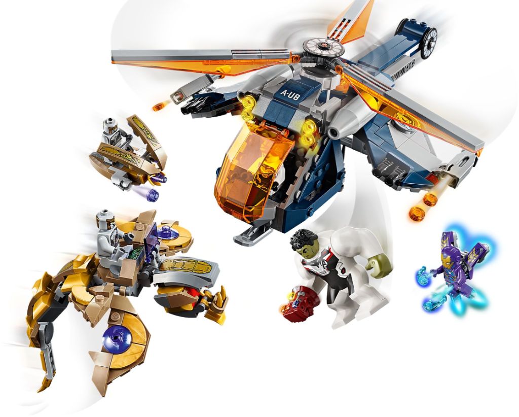 LEGO Marvel 76144 Avengers Hulk Helicopter Rescue 6