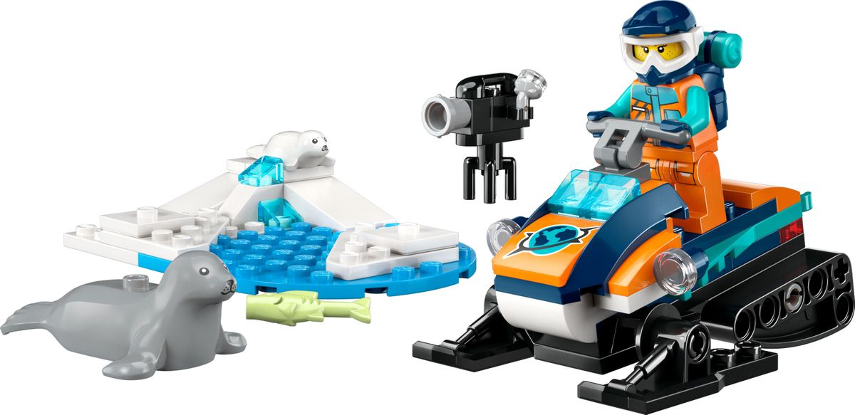 LEGO City 60376 Arctic Snowmobile 1