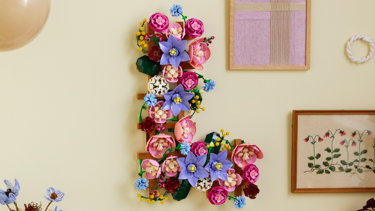 LEGO Botanicals Flower Wall blooms with customisation potential