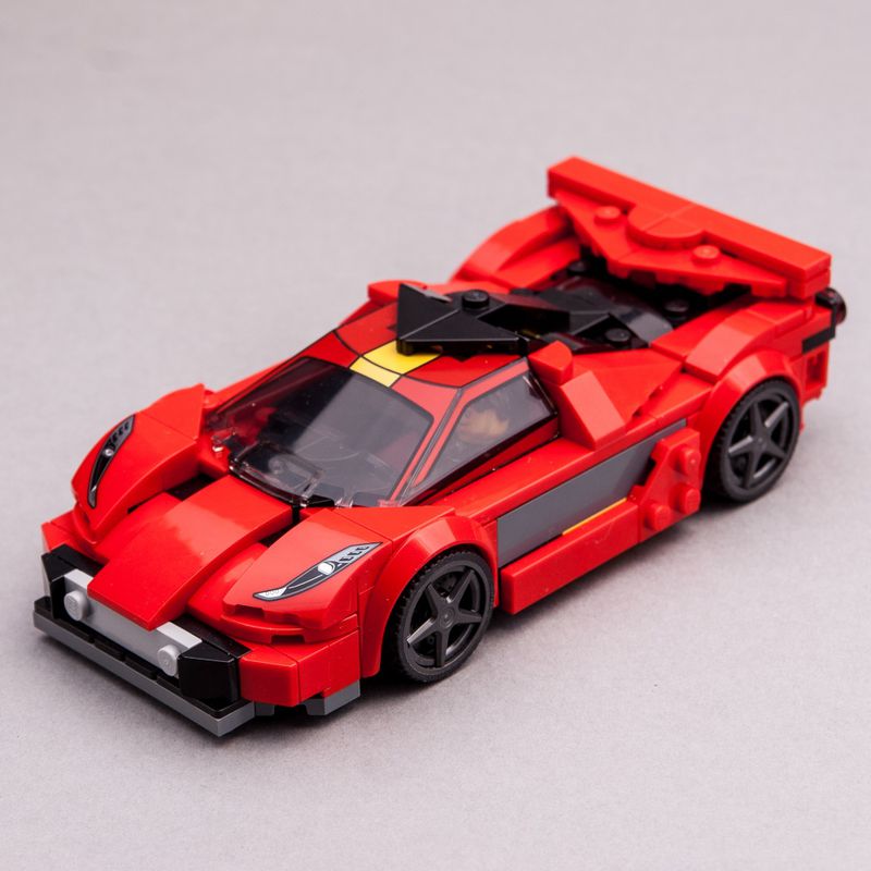REBRICKABLE LEGO Speed Champions 76914 Ferrari 812 Competizione alt build Hyper